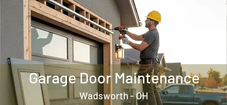 Garage Door Maintenance Wadsworth - OH